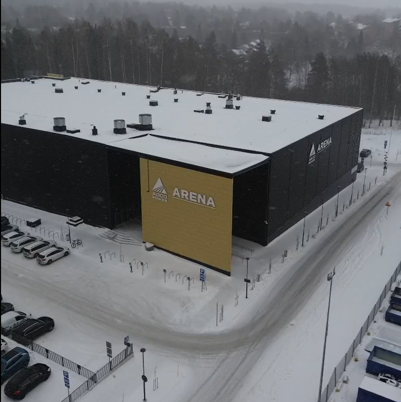 Nokian uusi palloiluhalli